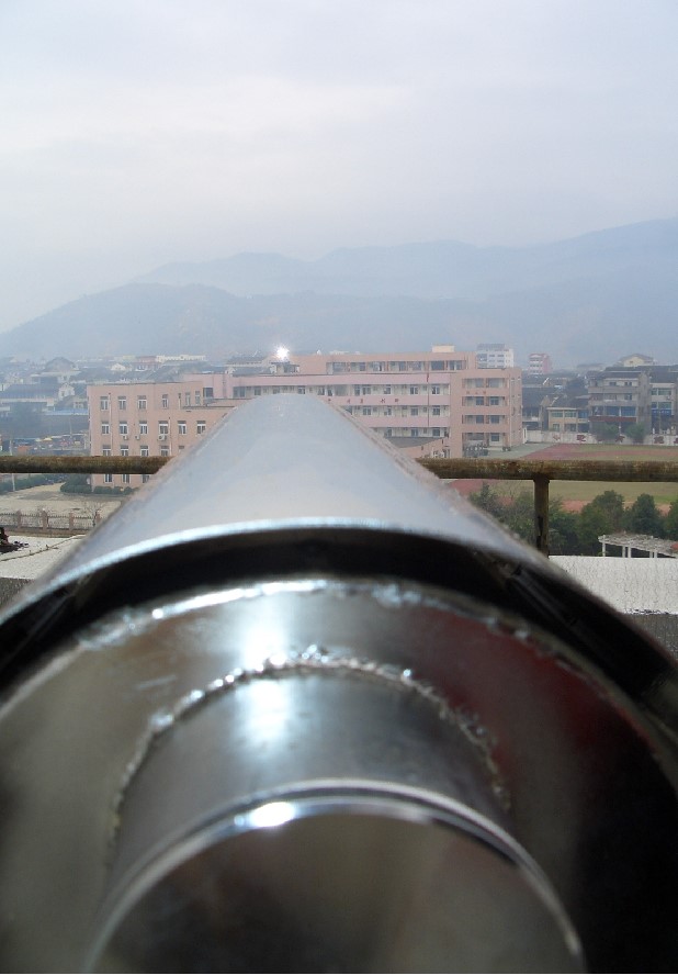 长光程臭氧在线监测现场图