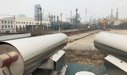 厂界氯气监测安装图